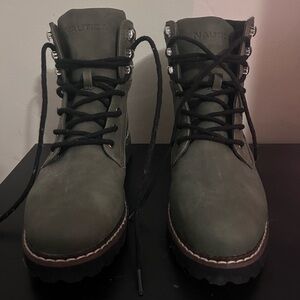 Nautica Women's Galiah Narrow Calf Combat Boot